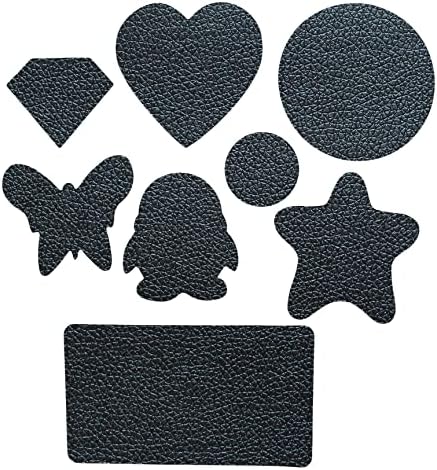 8 peças de adesivos de reparo de couro autoadesivo para sofás, móveis, assentos de carro, impermeável e resistente ao desgaste