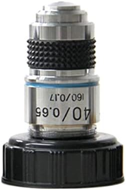 Acessórios para microscópio 4x 10x 40x 100x Microscópio Lente Objetiva Microscópio Achromático Consumíveis