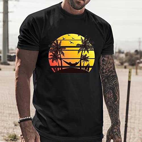 Camisas masculinas de verão casual elegante masculino de primavera e verão de férias de férias de praia camiseta de manga comprida