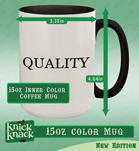 Presentes Knick Knack, é claro que estou certo! Eu sou uma Aleynah! - alça de cor cerâmica de 15 onças e xícara de caneca de café interna, vermelho