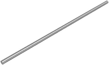 X-dree 5mm dia 200mm Comprimento HSS redonda da barra de barra de barra de barra de torno de torno de torno de cinza (5mm