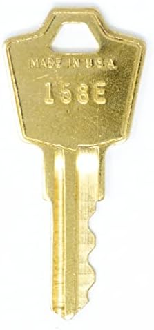 Chaves de substituição do gabinete de arquivo HON 158E: 2 chaves