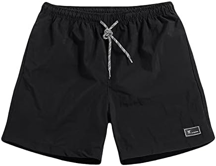 Mensual shorts casuais verão fino rápido praia seca shorts grandes para homens que ganham umidade esportes casuais