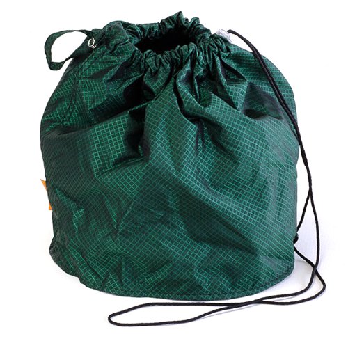 Emerald Green Jewel Large Goknit Pouch Project Bag W/Loop & Drawstring