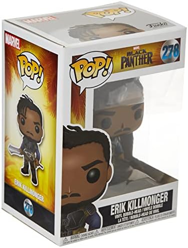 Funko Pop! Marvel: Black Panther Movie-Erik Killmonger Collectible Figura