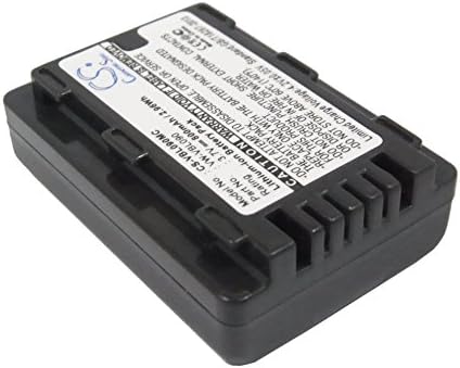 Bateria de substituição para HDC-HS60K, HDC-SD40, HDC-SD60, HDC-SD60K, HDC-SD60S, HDC-TM55K, HDC-TM60, SDR-H85, SDR-H85A, SDR85K, SDR-H85S,