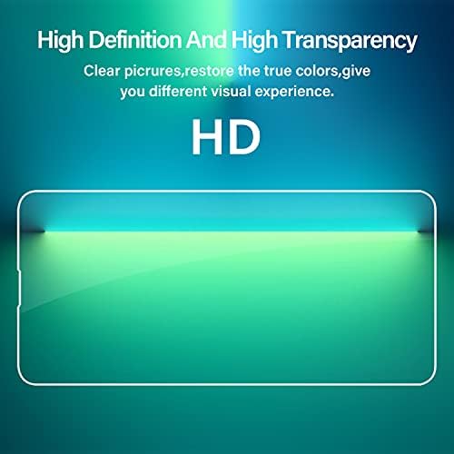 Bigface Compatível com iPhone 14/iPhone 13/iPhone 13 Pro Screen Protector, [2 pacote] Premium HD Clear Tempered Glass, Anti-