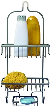 Home Basics Sn00528 Caddy de chuveiro, peso pesado