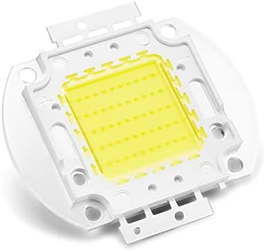 Chanzon High Power LED Chip 50W White Super Intensidade Brilhante Smd Cob Emissor Componentes Diodo 50 W Lâmpada de lâmpada Lâmpada DIY Iluminação