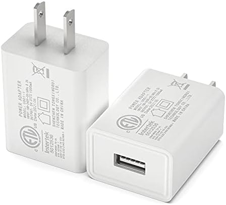 ELESORIES USB WALL CHARGER, 5V 1A Adaptador de energia Universal Travel Charger, aplique a Elesories S2/S3/S5/S6/S7 Máquina