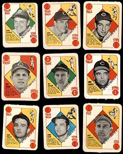 1951 Topps Red Back Baseball Complete Conjunto VG/Ex
