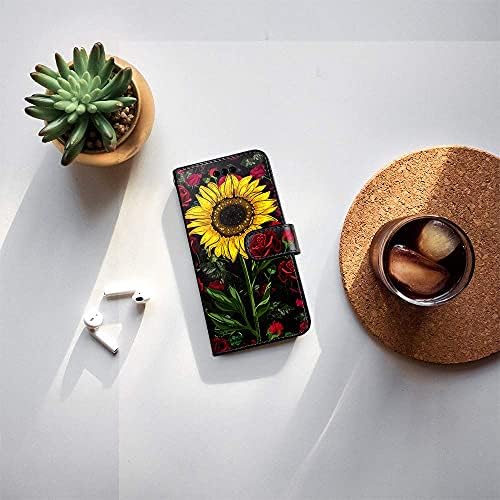 Shields Up projetado para iPhone 11 Pro Wallet Case, carteira de caixa magnética destacável com suporte de cartão e cinta