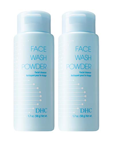 Pacote de pó de lavagem face DHC 2, espuma de espuma luxuosa, fórmula de pó leve, esfolia delicadamente, hidratação, fragrância