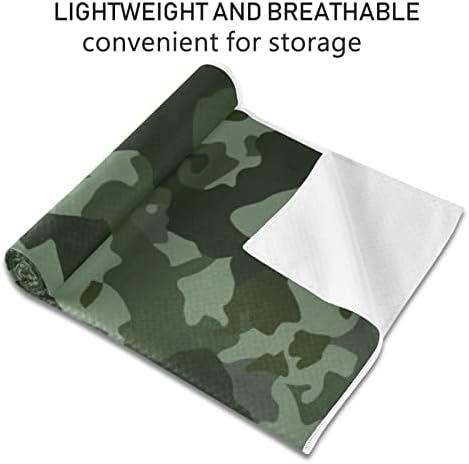 Aunstern Yoga Blanket Florest-Camouflage-Green Tootes Yoga Mat Toalha