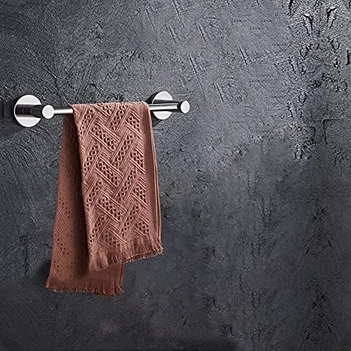 -S prateleiras, toalhas de toalha de toalha de toalha única barra de toalha, haste de toalha de cozinha montada em parede, suporte