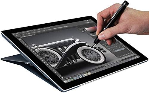 Broonel Silver Mini Fine Point Digital Active Stylus Pen compatível com o HP Chromebook 11 G8 EE 11.6