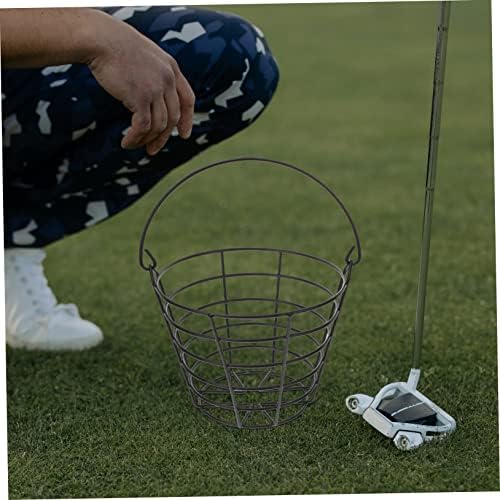 CLISPEED 1PC Golf Basket Acessórios de golfe para homens cestas cestas de cesto de metal masculino gofts storage cesto de cesta