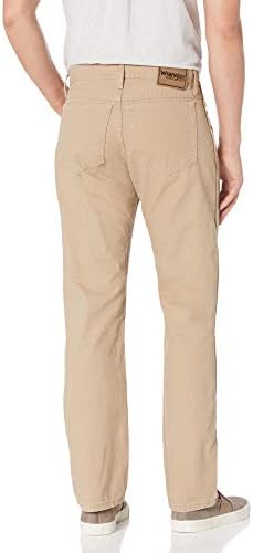 Wrangler Men's Rugged Wear Relaxed Fit Straight Pernas Legal Pant