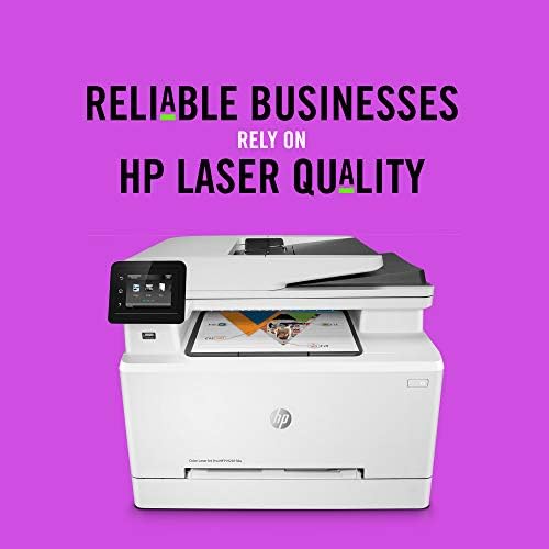 HP LaserJet Pro M281FDW All-in-One sem fio a laser colorido impressora, trabalha com Alexa