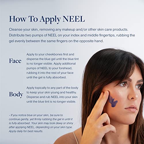 Neel anti-envelhecimento gel 3% GHK-Cu Peptídeos de cobre soro para o rosto, soro de cuidados com a pele de removedor