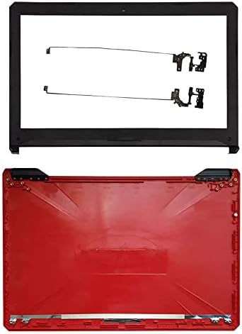 Peças de reposição de laptop Fit ASUS FX504 FX80 LCD LCD Top traseiro e capa da moldura frontal Caixa e dobradiças de tela