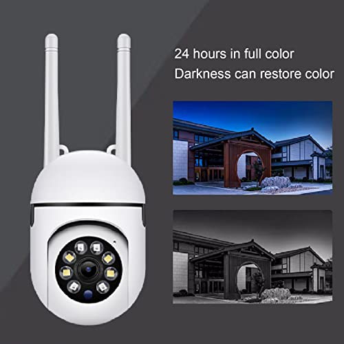 Câmera de segurança de lâmpadas USB, câmera de vigilância ao ar livre HD Vision Wall Mount