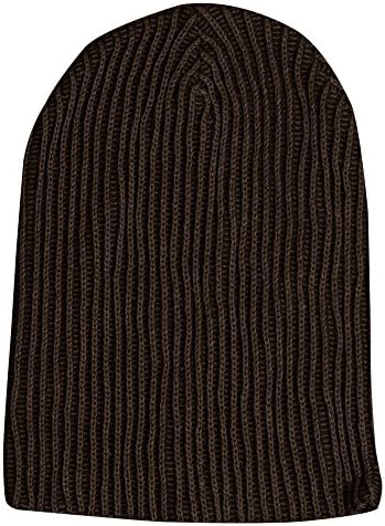 Morehats Corduroy Knit Feanie Sloche Winter Warm Skatator Hip-Hop Chapéu