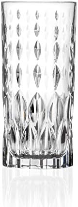 Highball - Glass - Conjunto de 6 - copos Hiball - Cristal como vidro - Bonito projetado - bebendo copos - para água,