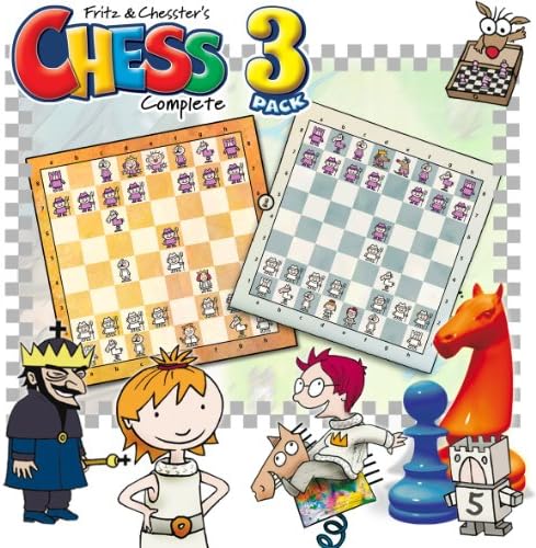 Aprenda a jogar xadrez com Fritz & Chessster: xadrez completo com 3 pacote [download]