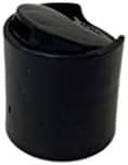 Garrafas plásticas de 4 oz de Boston -12 Pacote de garrafa vazia Recarregável - BPA Free - Óleos essenciais - Aromaterapia | Black