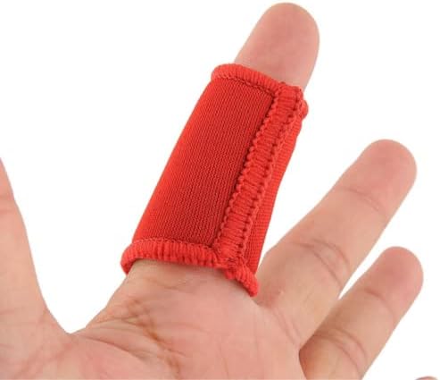 Yingren 10pcs Mangas de dedos reutilizáveis/mangas elásticas de dedos protetor Cots de dedos de dedos para aliviar dor/artrite/gatilho