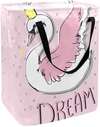 Crown Swan Dream estampa de impressão dobrável coure