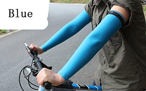 Mangas de braço para homens homens pedalando os braçadores de braço de verão UV Protection