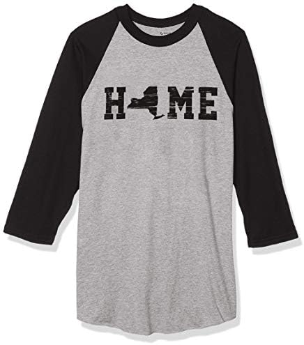 Soffe Men's State Pride Heathered Baseball Jersey
