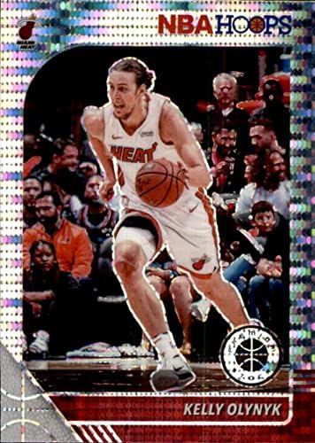 2019-20 Panini Hoops Premium Pulsar Prizm 97 Kelly Olynyk Miami Heat NBA Basquete NM-MT