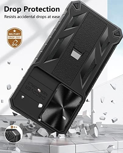 Wtyoo para Samsung Galaxy S22 Caso de proteção: Proteção militar Proteção à prova de gotas Militar Cobertura móvel com Kickstand | TPU