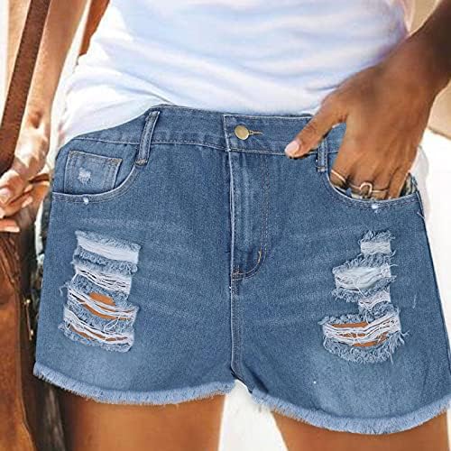 Shorts de suor mulheres definem mulheres buracos slim verão calça sexy calça shorts jeans jeans altos suéteres de manga curta para