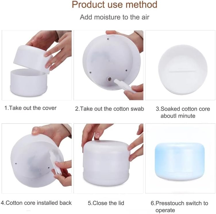 Quesheng Air umidificador USB Aroma difusor Difusor de óleo de aroma portátil para o quarto de escritório em casa