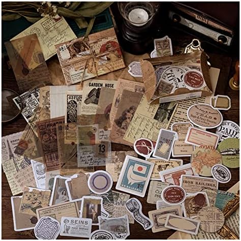 Álbum de fotografia manuscrito de Syingy DIY Alunos de fotos 60pcs/embalagem Vintage Retro Memory Room estilo Diário decorativo Diário