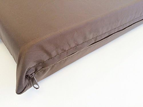 ECONSUMERSUSA 2X PACK DELUXE TABOR DE TAFFETA BROWN lavável resistência à prova d'água Caso de edredão com zíper