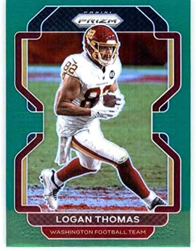 2021 Panini Prizm Prizm Green #210 Logan Thomas Washington Futebol Team NFL Football Trading Card