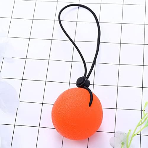 Besportble 3pcs com bolas exercitar laranja, um aperto amarelo de proteção para equipamentos fortalecendo garras articula ovos terapia
