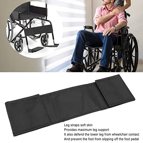Tiras da perna da cadeira de rodas, cadeira de rodas Perna de restrindo correia de correia correia de correia ajustável