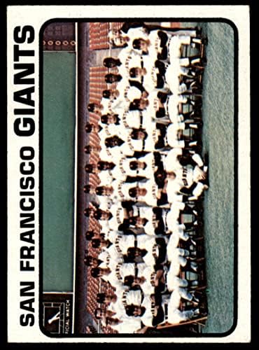 1973 Topps 434 Giants Team San Francisco Giants Ex -Giants