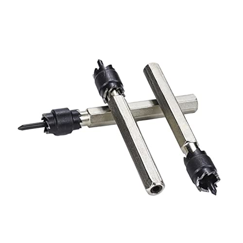 Perfuração Bit Bit Spot Bit Bit Double Side Carbonet Tip Stainless Metal Furring Drill Drill Cutter 1pcs