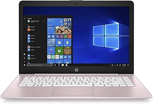 HP 2022 Stream 14 HD Laptop fino e leve, processador Intel Celeron N4000, 4 GB de RAM, 64 GB EMMC, HDMI, Webcam, Wi -Fi, Bluetooth,