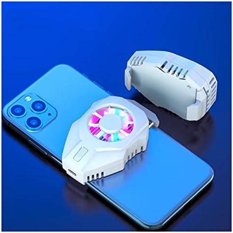 Lukeo Telefone Radiator Universal portátil MobileCooling Jogo Cooler Fan Games Cooling Fan Case Telefone celular