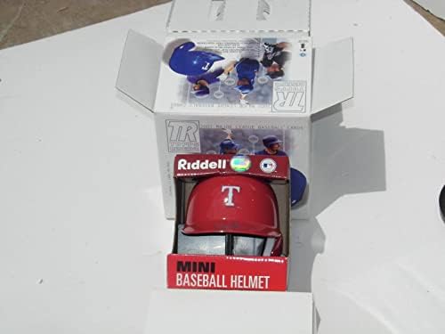 2002 Topps Reserve Alex Rodrguez Mini capacete de beisebol assinado Autograph Automotor AROD - Mini capacetes MLB autografados