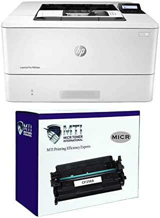 MTI Laser Pro M404DN Monocrome Network Verifique o pacote de impressora com 1 OEM modificado 58A CF258A Mic Mic Ink Toner Cartidge para verificações de impressão
