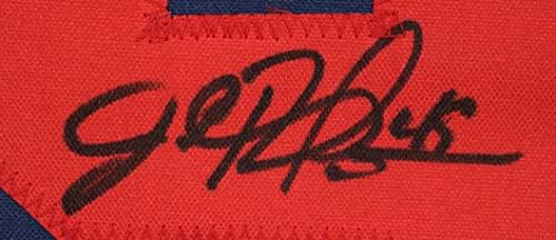 John Rocker Atlanta Braves assinou a certificação Autografed White 49 Jersey Beckett Testemunha